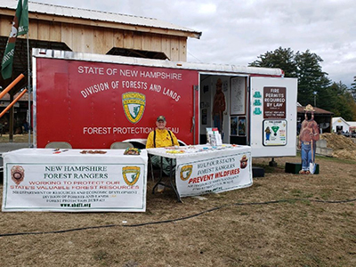 fire protection display at local fair